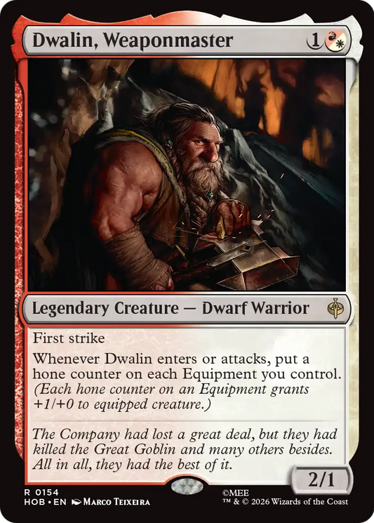 Dwalin, Weaponmaster (HOB) #154 [EN/N]