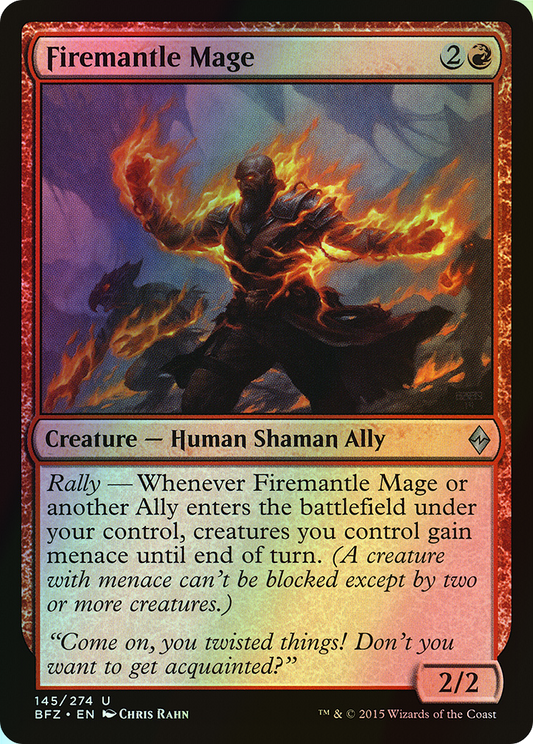 Firemantle Mage (BFZ) #145 [EN/F]