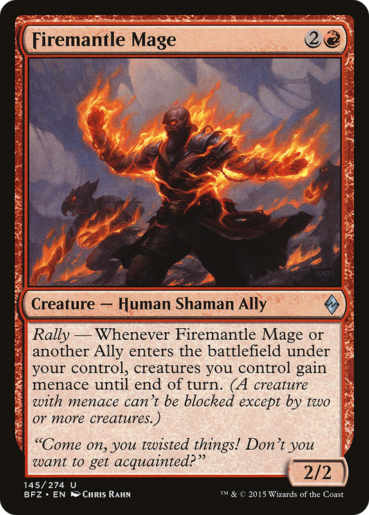 Firemantle Mage (BFZ) #145 [EN/N]