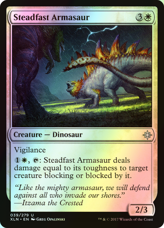 Steadfast Armasaur (XLN) #39 [EN/F]
