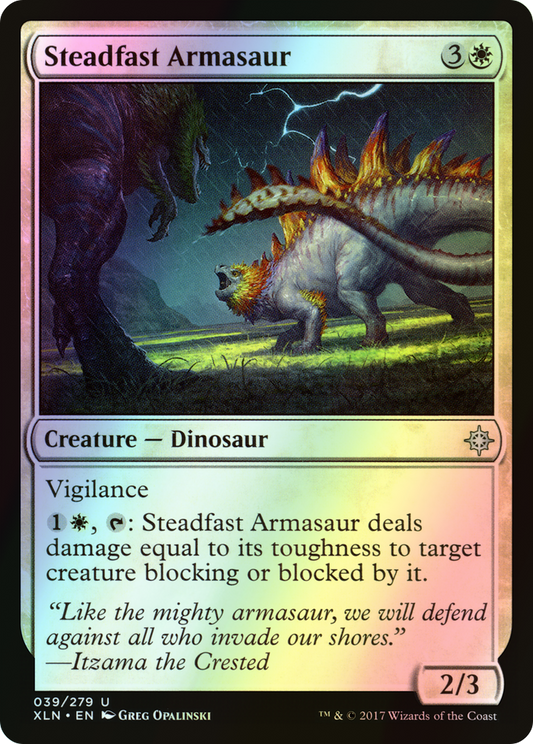 Steadfast Armasaur (XLN) #39 [EN/F]