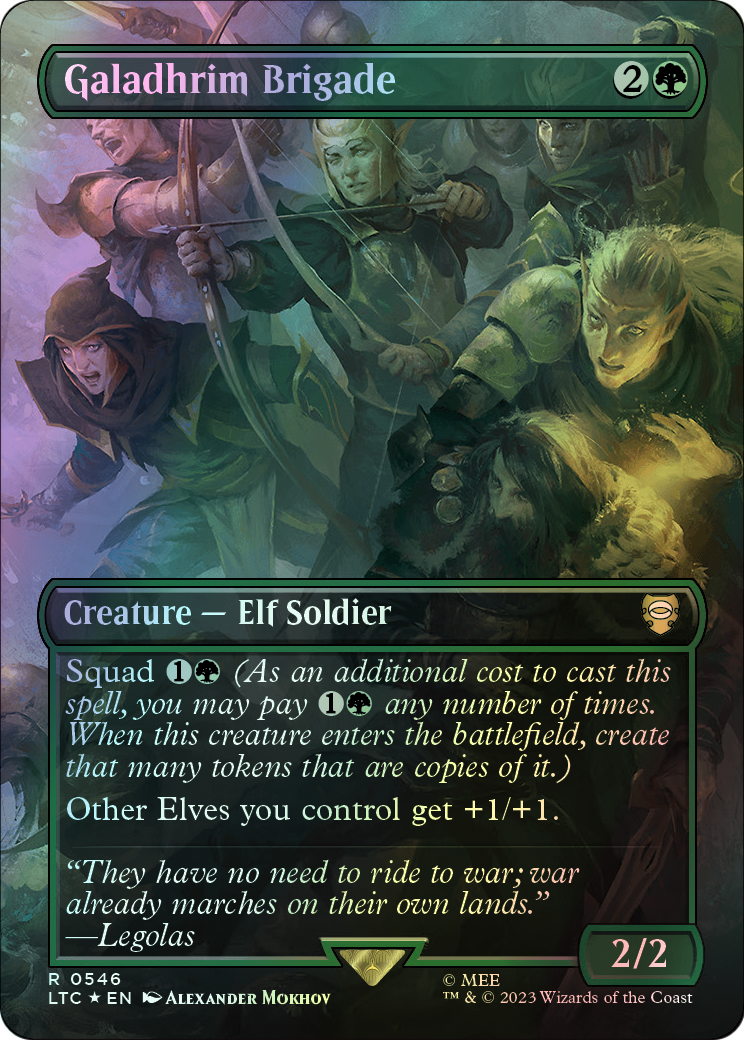 Galadhrim Brigade - Surge Foil (LTC) #546 [EN/F] s/o