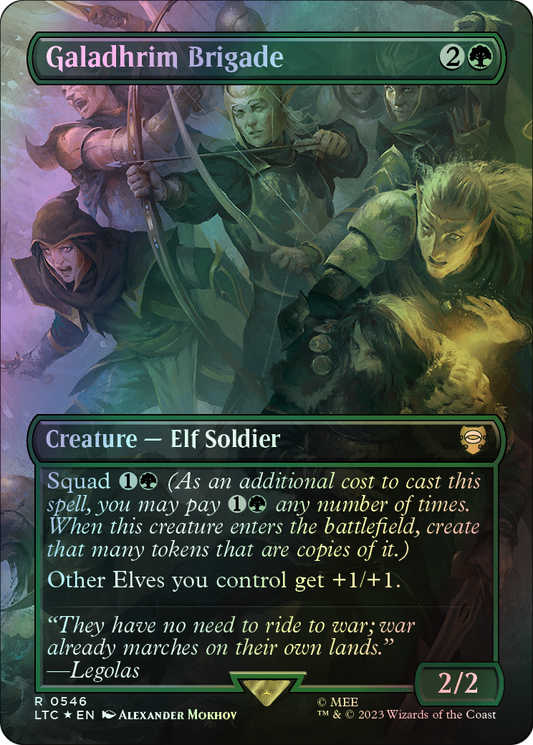 Galadhrim Brigade - Surge Foil (LTC) #546 [EN/F] s/o