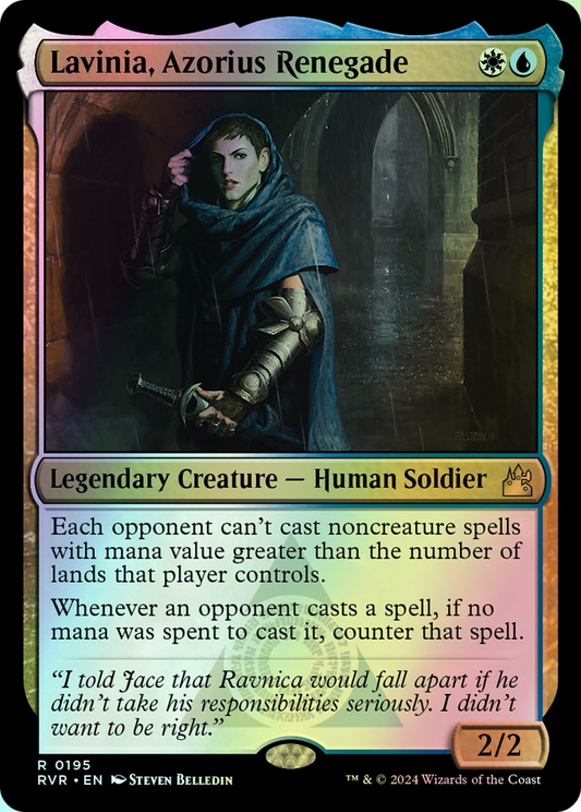 Lavinia, Azorius Renegade (RVR) #195 [EN/F] s/o