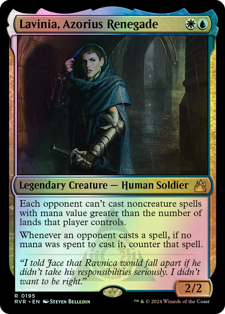 Lavinia, Azorius Renegade (RVR) #195 [EN/F] s/o