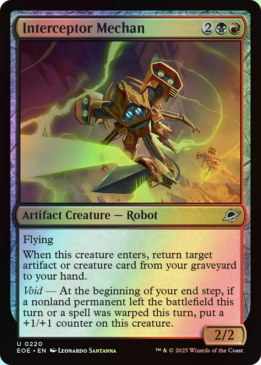 Interceptor Mechan (EOE) #220 [EN/F] s/o