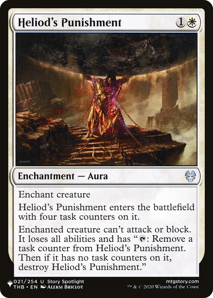 Heliod's Punishment (PLST) #THB-21 [EN/N] s/o