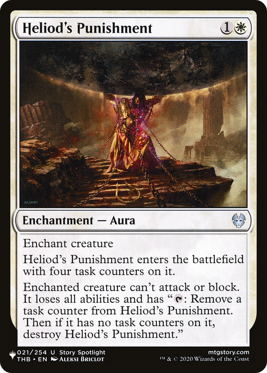 Heliod's Punishment (PLST) #THB-21 [EN/N] s/o