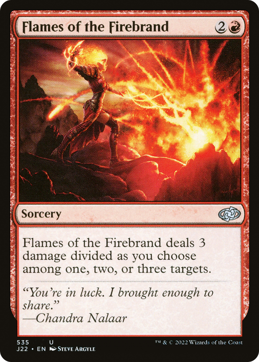 Flames of the Firebrand (J22) #535 [EN/N] s/o