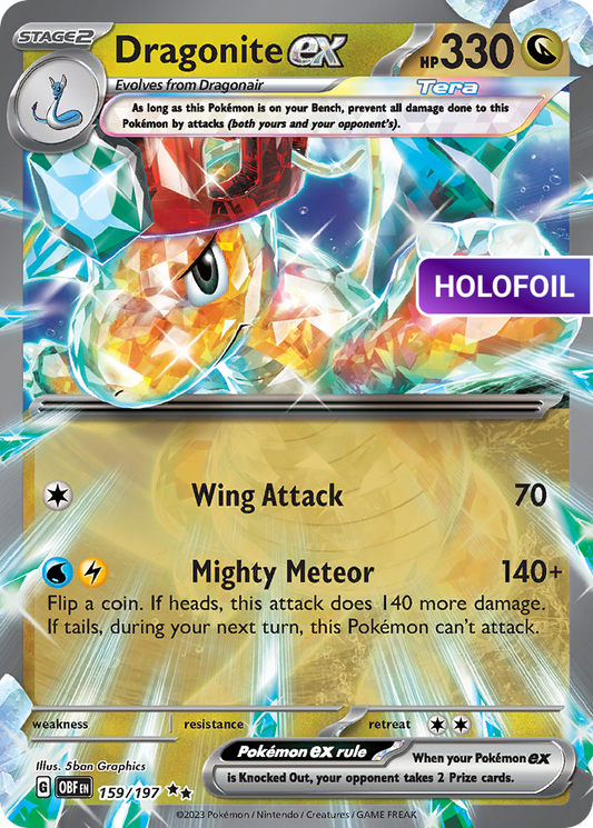Dragonite ex (OBF) #159 [EN/H]