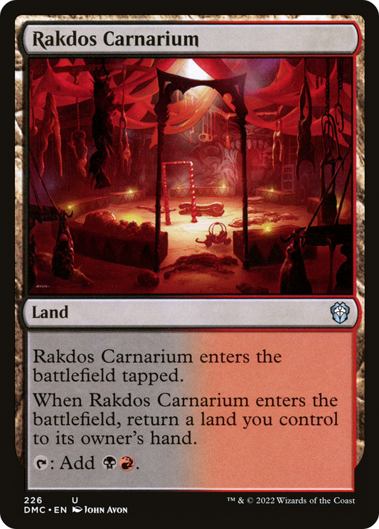 Rakdos Carnarium (DMC) #226 [EN/N] s/o
