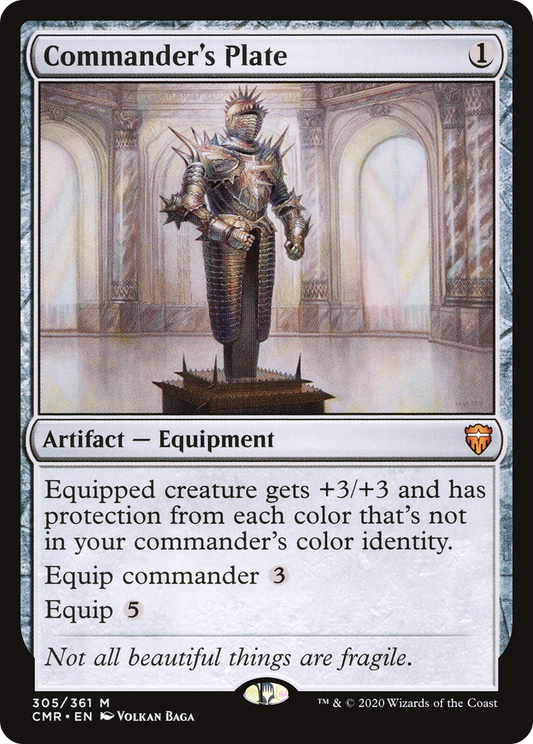 Commander's Plate (CMR) #305 [EN/N]