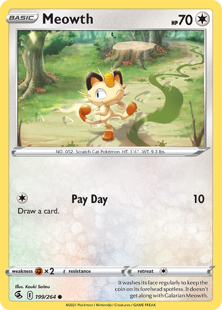 Meowth (FST) #199 [EN/N] s/o