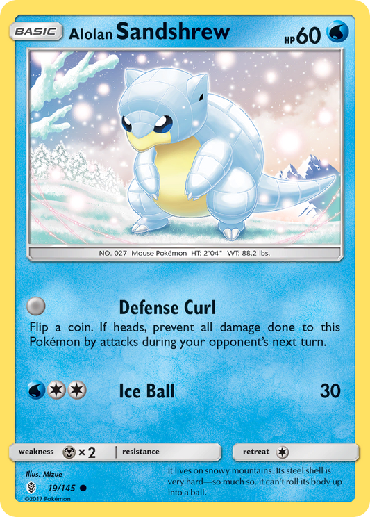 Alolan Sandshrew (GRI) #19 [EN/N] s/o
