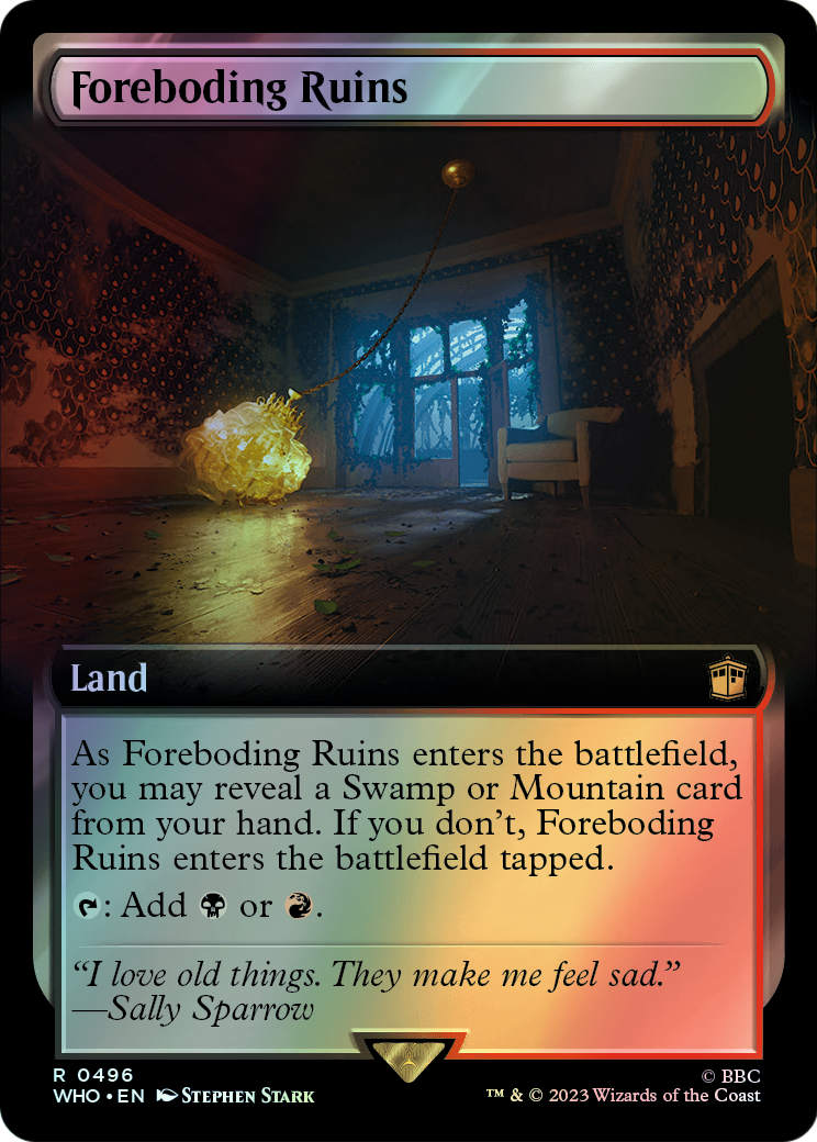 Foreboding Ruins (WHO) #496 [EN/F] s/o
