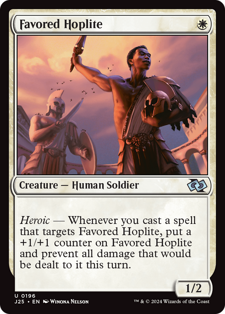 Favored Hoplite (J25) #196 [EN/N]