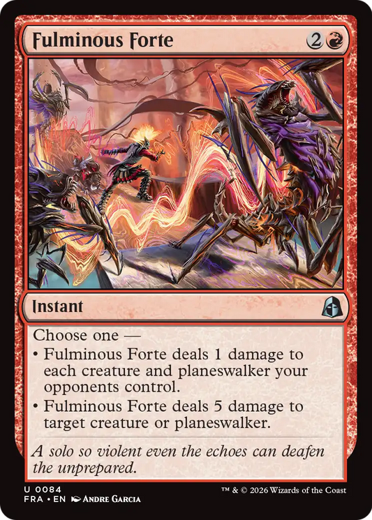 Fulminous Forte (FRA) #84 [EN/N]