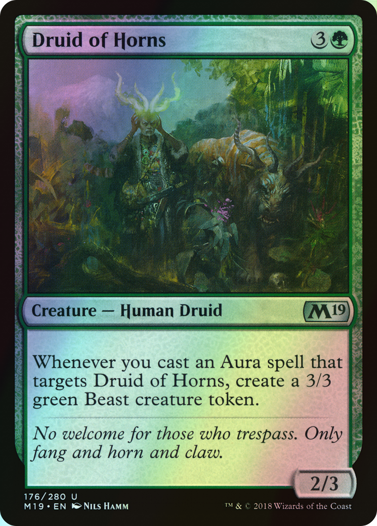 Druid of Horns (M19) #176 [EN/F]