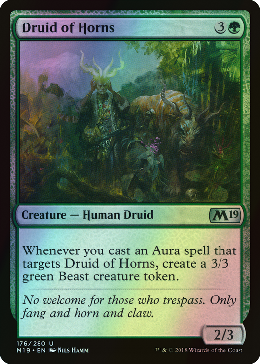 Druid of Horns (M19) #176 [EN/F]
