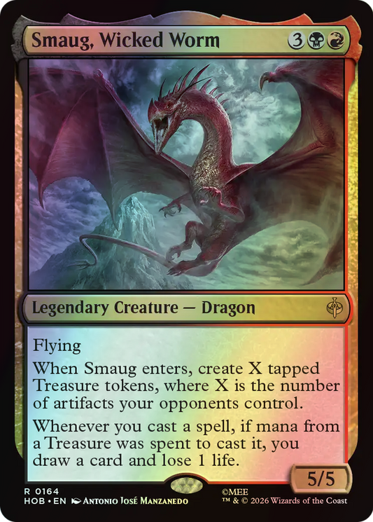 Smaug, Wicked Worm (HOB) #164 [EN/F]