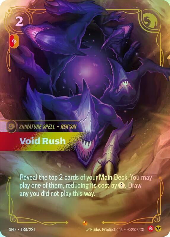 Void Rush (SFD) #188 [EN/F] s/o