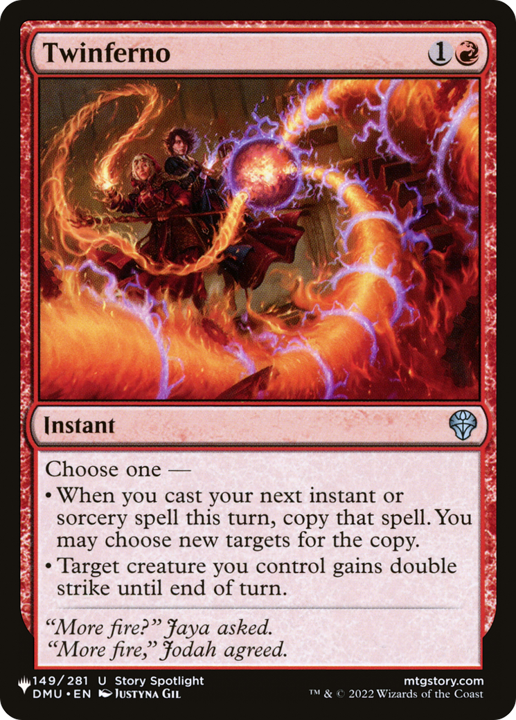 Twinferno (PLST) #DMU-149 [EN/N] s/o