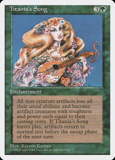 Titania's Song (4ED) #276 [EN/N] s/o