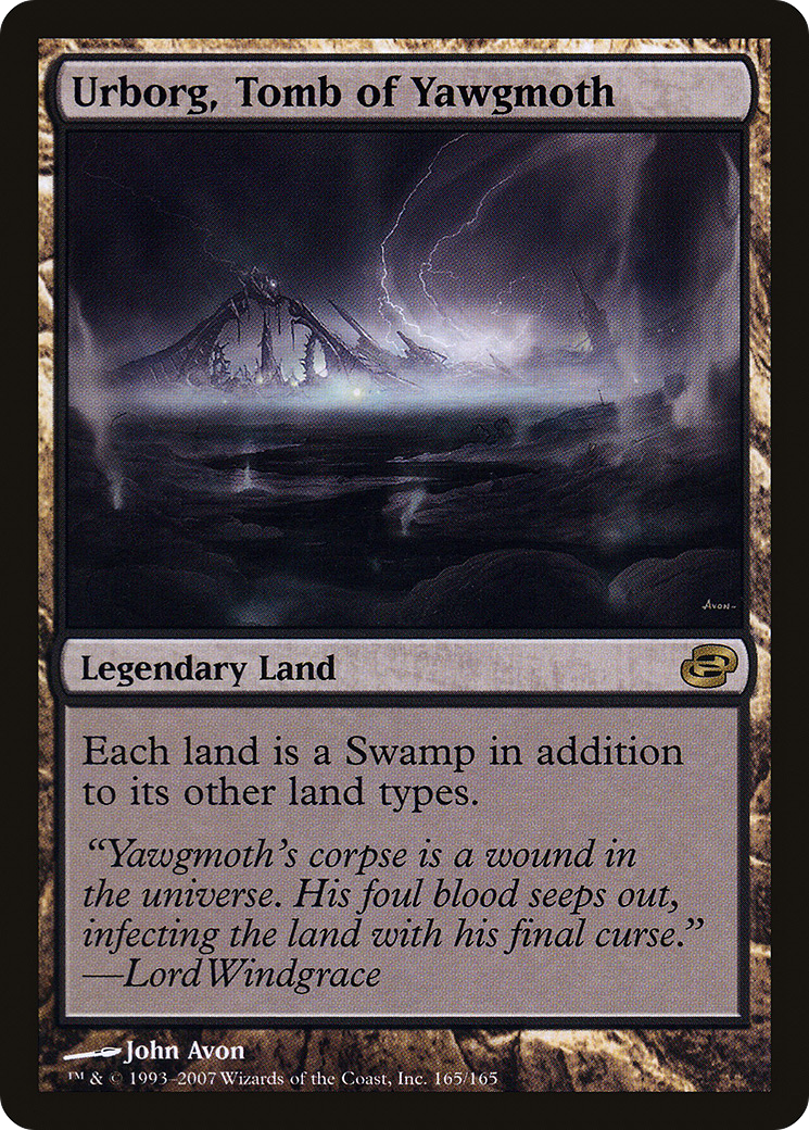 Urborg, Tomb of Yawgmoth (PLC) #165 [EN/N] s/o