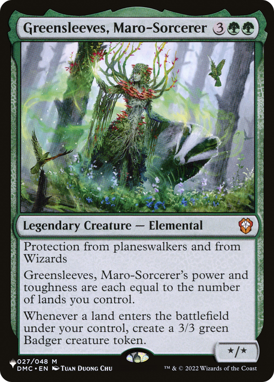 Greensleeves, Maro-Sorcerer (PLST) #DMC-27 [EN/N] s/o