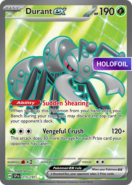 Durant ex (SSP) #215 [EN/H] s/o