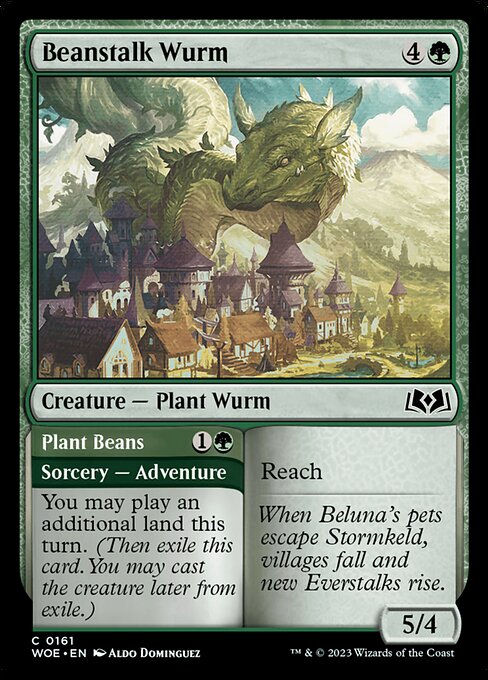 Beanstalk Wurm // Plant Beans (WOE) #161 [EN/N]