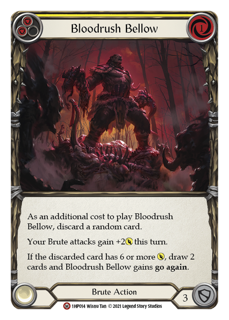 Bloodrush Bellow (1HP) #1HP014 [EN/N] s/o