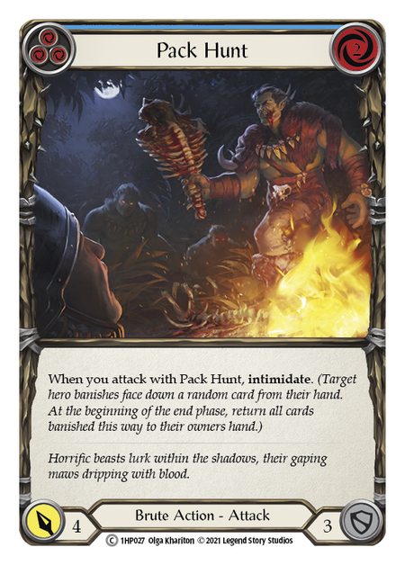 Pack Hunt - Blue (1HP) #1HP027 [EN/N]