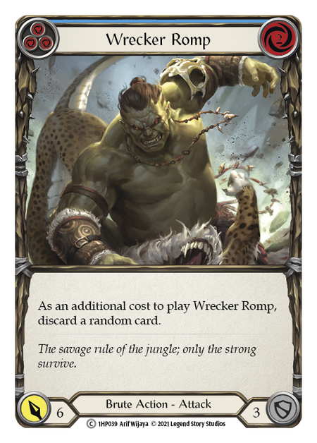 Wrecker Romp - Blue (1HP) #1HP039 [EN/N] s/o