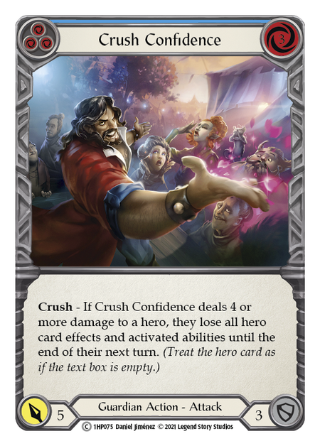 Crush Confidence - Blue (1HP) #1HP075 [EN/N] s/o