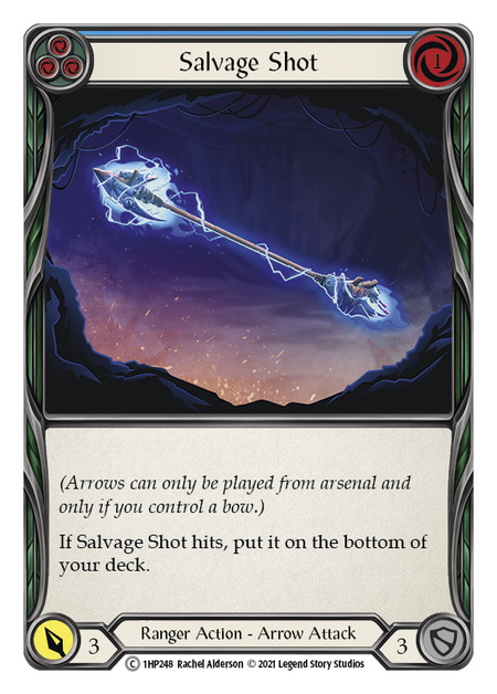 Salvage Shot - Blue (1HP) #1HP248 [EN/N]