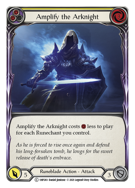 Amplify the Arknight - Yellow (1HP) #1HP283 [EN/N]