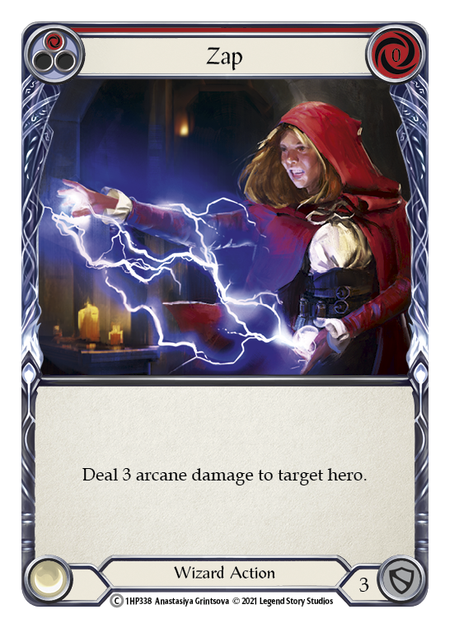 Zap - Red (1HP) #1HP338 [EN/N]