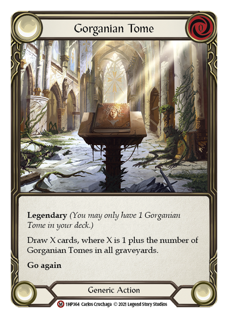 Gorganian Tome (1HP) #1HP364 [EN/N]