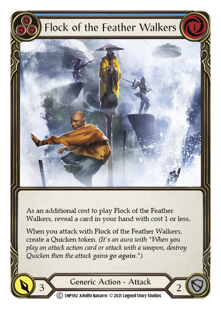 Flock of the Feather Walkers - Blue (1HP) #1HP392 [EN/N]