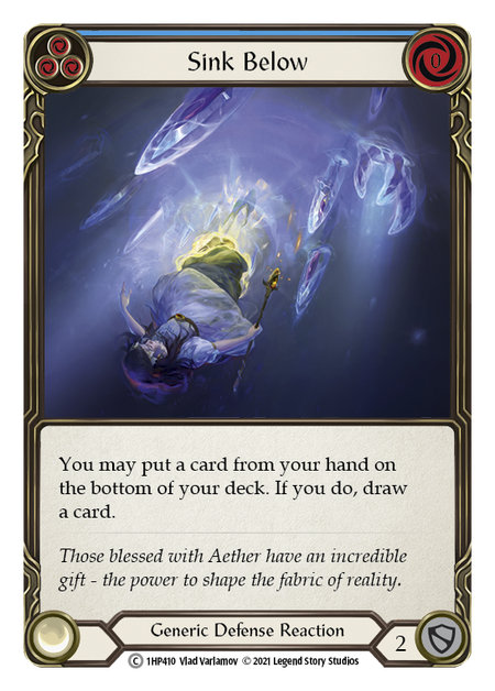 Sink Below - Blue (1HP) #1HP410 [EN/N]