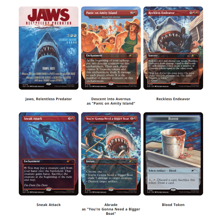 Secret Lair: Secret Scare Superdrop - Jaws: Terror of Amity Island