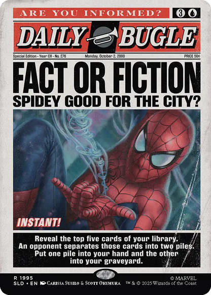 Secret Lair x Marvel's Spider-Man: Daily Bugle Breaking News