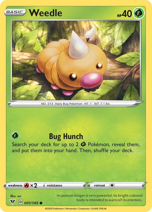 Weedle (VIV) #001 [EN/N] s/o