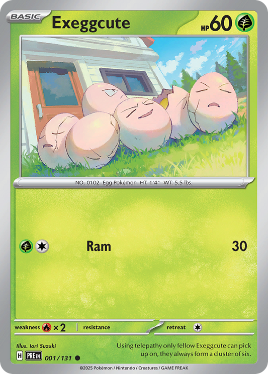 Exeggcute (PRE) #001_V1 [EN/N] s/o