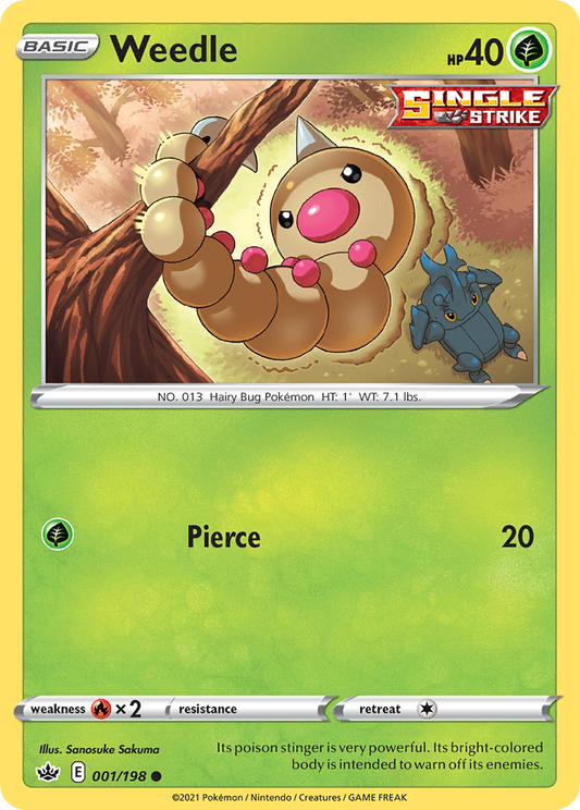 Weedle (CRE) #001 [EN/N] s/o