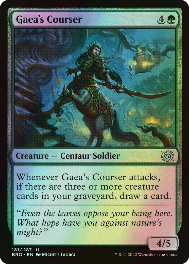 Gaea's Courser (BRO) #181 [EN/F]
