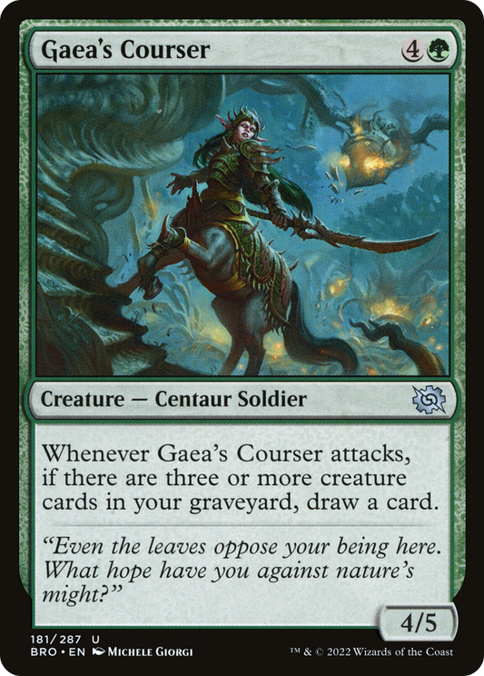 Gaea's Courser (BRO) #181 [EN/N]