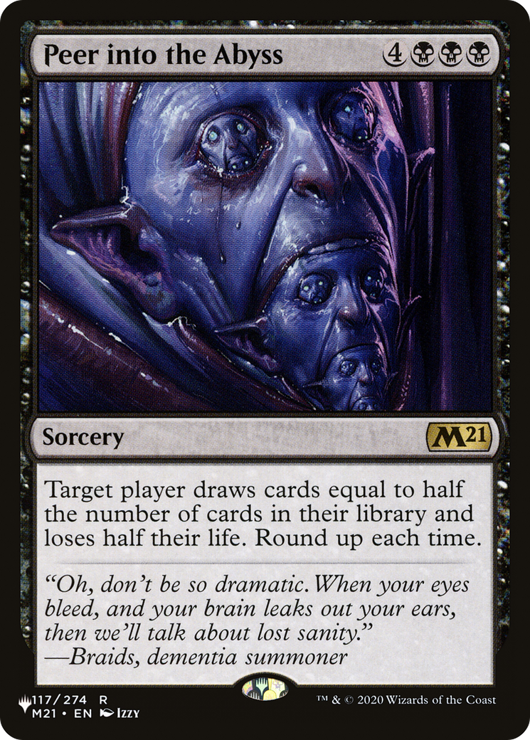 Peer into the Abyss (PLST) #M21-117 [EN/N] s/o