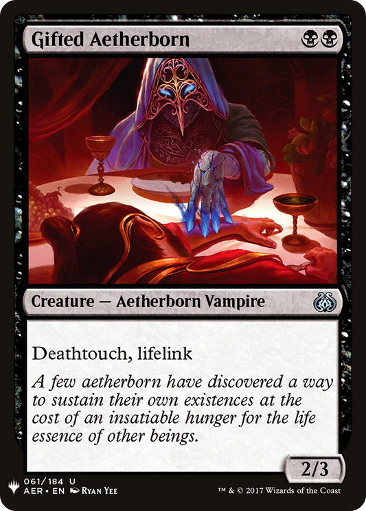 Gifted Aetherborn (PLST) #AER-61 [EN/N] s/o